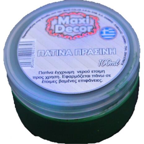 Πατίνα Πράσινη 100 ml Maxi Decor