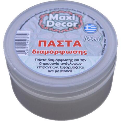 Πάστα διαμόρφωσης Maxi Decor λευκό 100ml