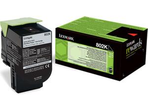 Toner εκτυπωτή Lexmark 802K Black (CX310/410/510) 80C20K0 (Black)