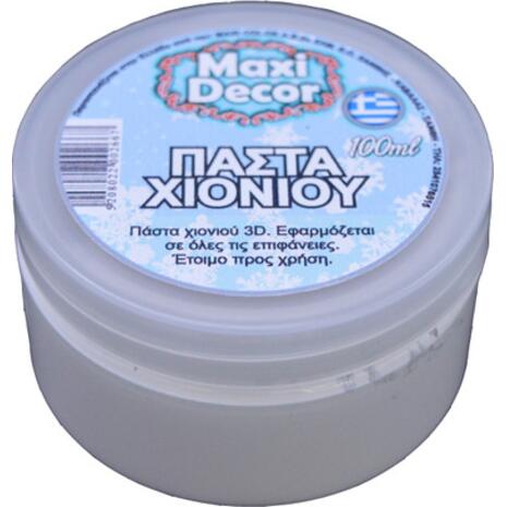 Πάστα χιονιού 3D 100 ml Maxi Decor