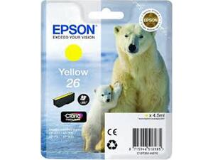 Μελάνι εκτυπωτή Epson T261440 Yellow with pigment ink C13T26144012