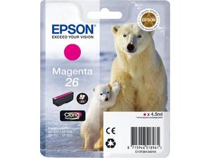 Μελάνι εκτυπωτή Epson T261340 Magenta with pigment ink C13T26134012