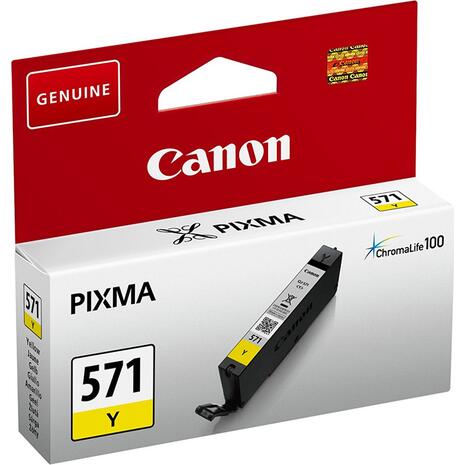 Μελάνι εκτυπωτή CANON CLI-571 Yellow 0388C001 (Yellow)