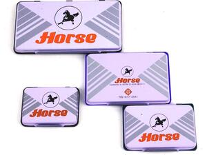 Ταμπόν σφραγίδας HORSE Νο2 μπλέ (Μπλε)