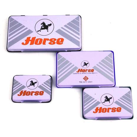 Ταμπόν σφραγίδας HORSE Νο2 μπλέ (Μπλε)