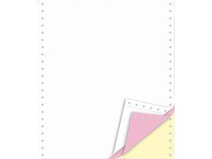 Μηχανογραφικό χαρτί 11x9.5 τριπλό λευκό - ροζ - κίτρινο αυτογραφικό