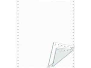 Μηχανογραφικό χαρτί 11x9.5 τριπλό λευκό αυτογραφικό