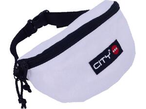 Τσαντάκι μέσης μπανάνα CITY Lyc Sac White (Art.92374)