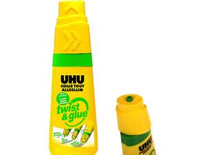 Κόλλα υγρή UHU Twist & Glue 35ml solvent free