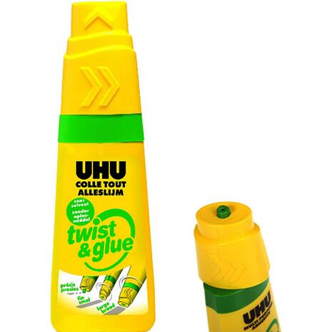 Κόλλα υγρή UHU Twist & Glue 35ml solvent free