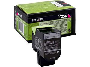 Toner εκτυπωτή LEXMARK 80C2SM Magenta (802SM) (Magenta)