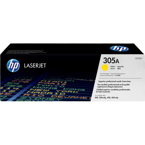 Toner εκτυπωτή HP 305A Yellow CE412A (Cyan)