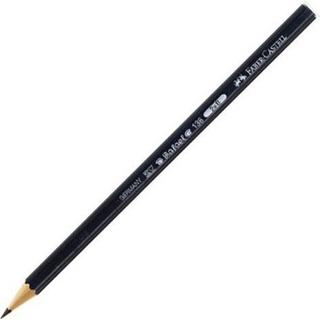 Μολύβι γραφίτη Faber Castell FABER 138 "Β" Ν.113801 (Μαύρο)