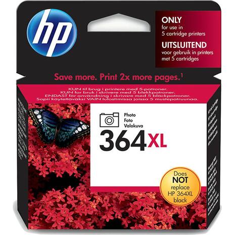 Μελάνι εκτυπωτή HP 364XL Photo Black CB322EE (Black)