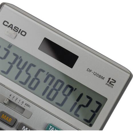 Αριθμομηχανή CASIO DF-120BM