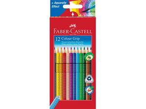 Ξυλομπογιές FABER - CASTELL Grip (12 τεμάχια)