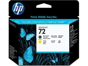 Κεφαλή εκτύπωσης HP No 72 Matte Black και Yellow C9384A (Yellow)