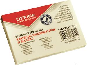 Αυτοκόλλητα χαρτάκια σημειώσεων OFFICE 51x76mm