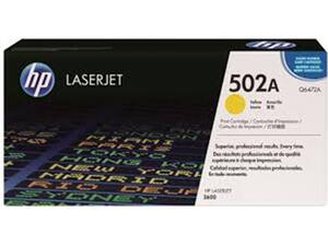 Toner εκτυπωτή HP 502A Yellow Q6472A