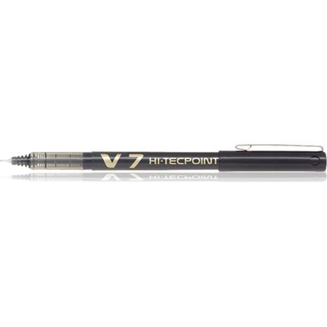 Στυλό μαρκαδόρος PILOT V7 HI-TECPOINΤ 0.7mm Μαύρο (BX-V7B) (Μαύρο)