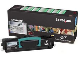 Toner εκτυπωτή Lexmark E352H11E E-350/352 H/C Black (Black)