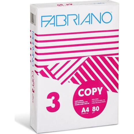 Χαρτί εκτύπωσης Fabriano COPY 3 Α4 80gr 500 φύλλα