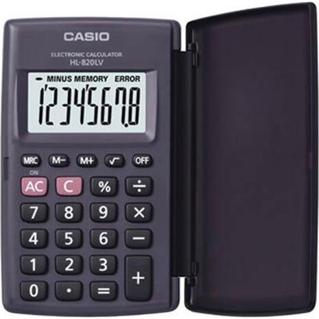 Αριθμομηχανή CASIO HL-820LV 8 ψηφίων