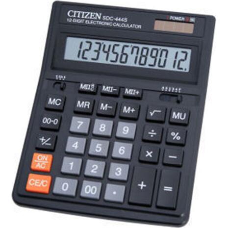 Αριθμομηχανή CITIZEN SDC-444S 12 ψηφίων
