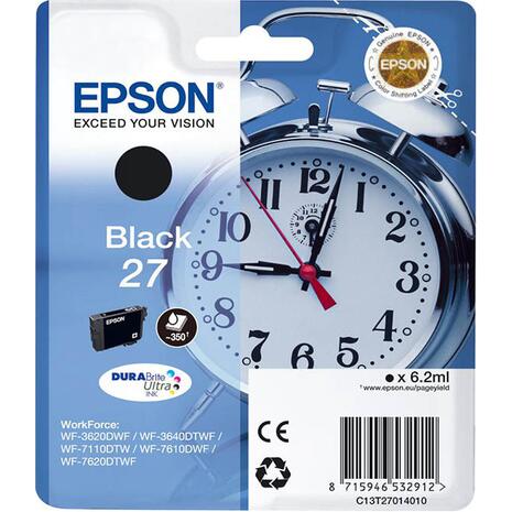 Μελάνι εκτυπωτής EPSON 27 Black C13T27014010 (Black)