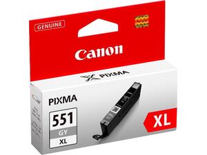 Μελάνι εκτυπωτή CANON CLI-551GYXL Grey 6447B001