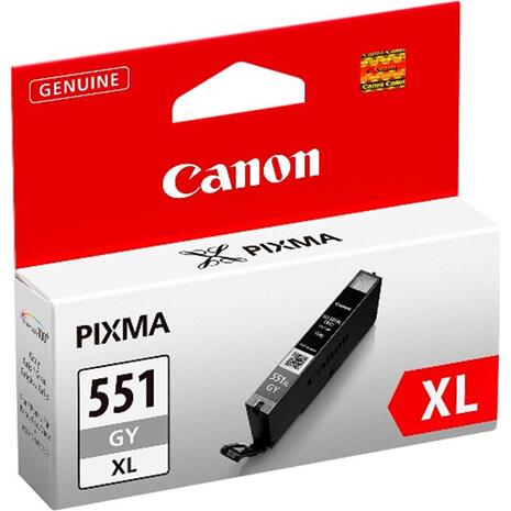 Μελάνι εκτυπωτή CANON CLI-551GYXL Grey 6447B001