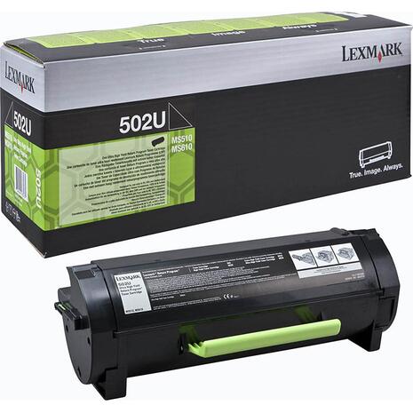 Toner εκτυπωτή LEXMARK 50F2U00 Black h/c (MS510/MS610) (Black)