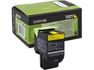 Toner εκτυπωτή Lexmark 70C20Y0 Standard Yellow -1k Pgs
