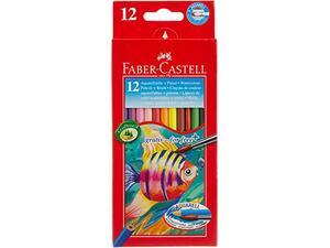 Ξυλομπογιές Ακουαρέλας FABER - CASTELL  (12 τεμάχια)