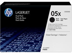 Toner εκτυπωτή HP CE505XD Black dual pack (Black)