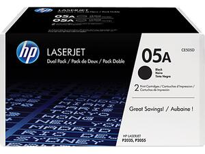 Toner εκτυπωτή HP CE505D Black dual pack (Black)