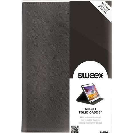 Θήκη για tablet 8" και βάση στήριξης Sweex SA 320V2 μαύρη.