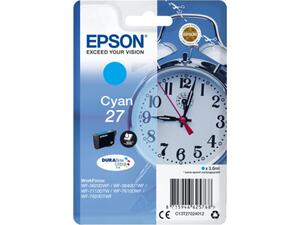 Μελάνι εκτυπωτή EPSON 27 Cyan T270240 (Cyan)