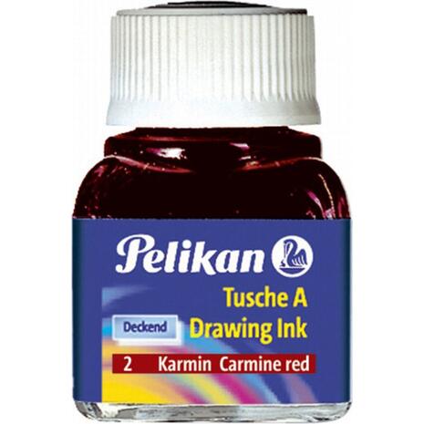 Σινική μελάνη Pelican No17 μαύρη 10ml (Μαύρο)