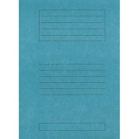 Ντοσιέ xάρτινο μανίλα με αυτιά 26x35cm μπλε