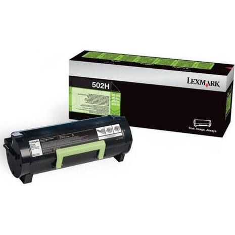 Toner εκτυπωτή Lexmark 502H High Yield - 5k Pgs Black 50F2H00
