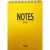 Μπλοκ σημειώσεων NEXT NOTES σπιράλ Ριγέ 21x29cm διάφορα χρώματα