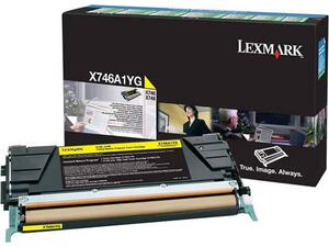 Toner εκτυπωτή LEXMARK X746A1YG Yellow (Yellow)