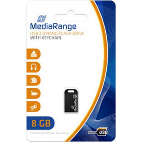 Mediarange nano flash drive 8GB USB 2.0  MR920