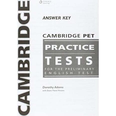 Cambridge Preliminary Practice tests PET Answer Key