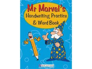 Mr Marvel's Handwriting Practice & Word book for Junior A