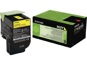 Toner εκτυπωτή LEXMARK 802Y Yellow (Yellow)