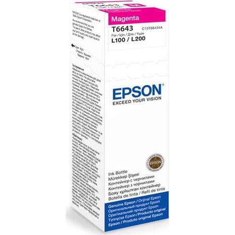 Μελάνι εκτυπωτή  EPSON T66434A Magenta bottle