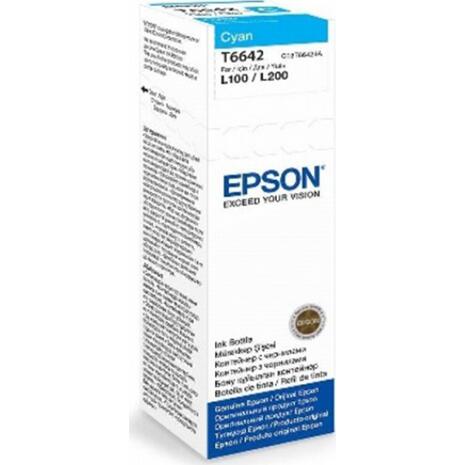 Μελάνι εκτυπωτή  EPSON T66424A Cyan bottle (Cyan)