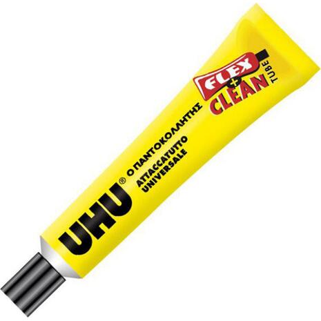 Κόλλα υγρή UHU  "Ο Παντοκολλητής"  Flex & Clean 20ml